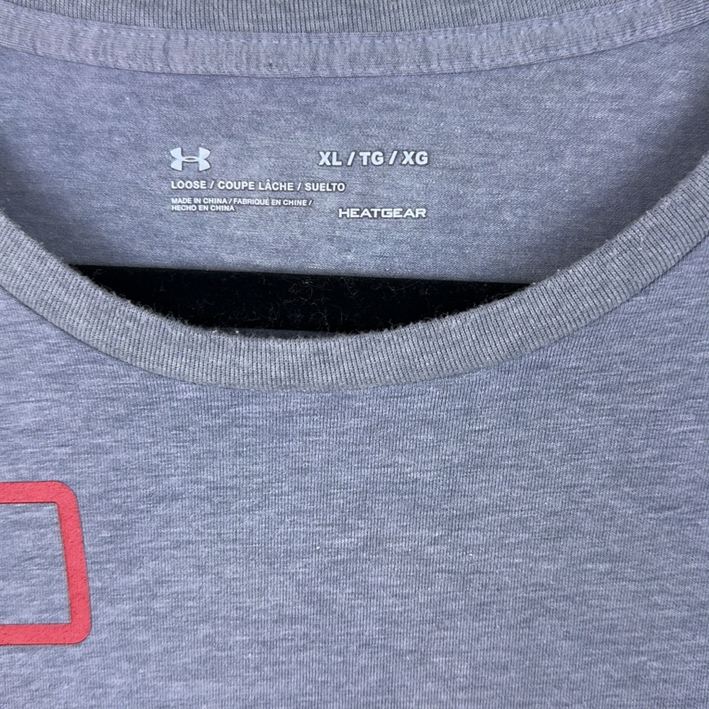 Under Armour Men’s Short Sleeve T-shirt Blue Size XLarge - Picture 4 of 8